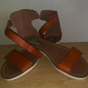 Brown sandals
